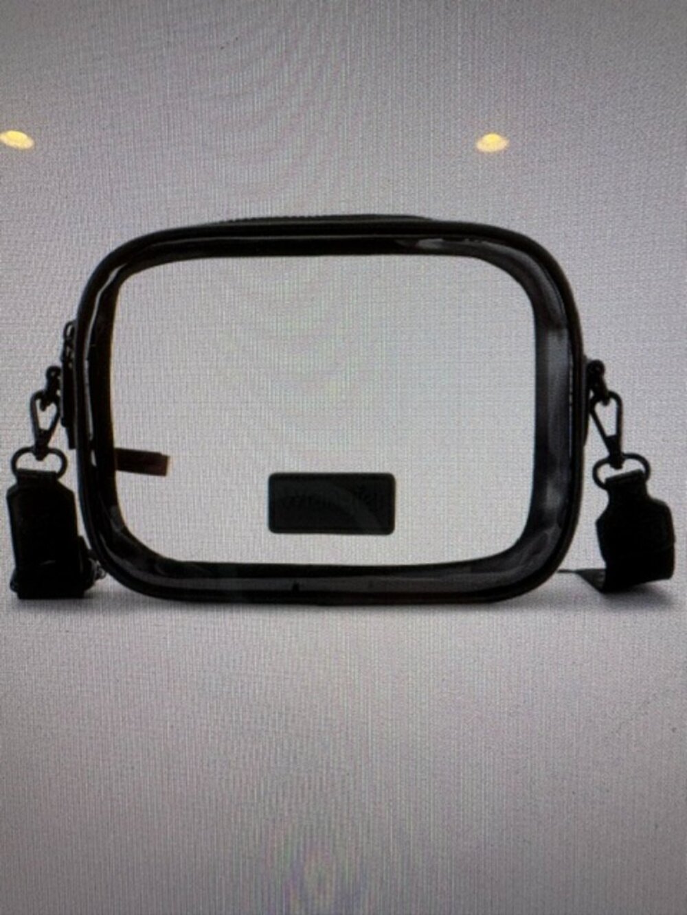 Wrangler Clear Crossbody Bag/stadium Bag Black NWT